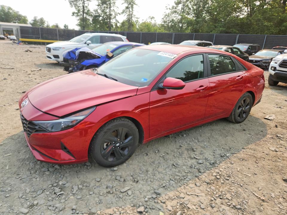 60041406 :رقم المزاد ، KMHLM4AJXNU023460 vin ، 2022 Hyundai Elantra مزاد بيع