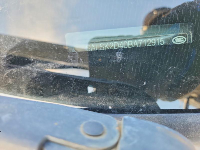 Продажа на аукционе авто 2011 Land Rover Range Rover Sport, vin: SALSK2D40BA712915, номер лота: 61400576