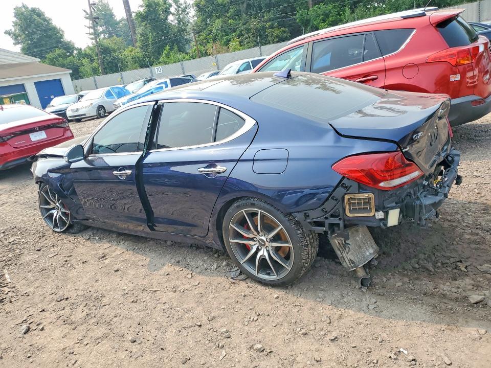 60771686 :رقم المزاد ، KMTG74LE6MU071874 vin ، 2021 Genesis G70 مزاد بيع
