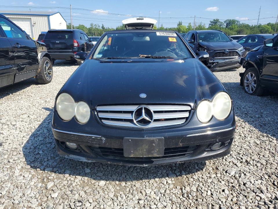 2007 Mercedes-benz Clk მანქანა იყიდება აუქციონზე, vin: WDBTK56F27T080604, აუქციონის ნომერი: 57636636