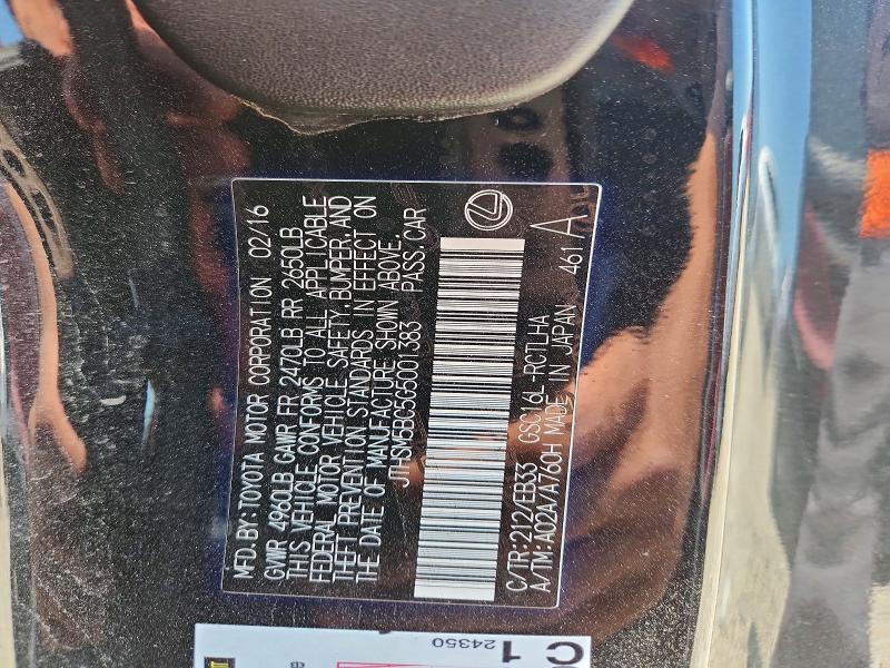 Продаж на аукціоні авто 2016 Lexus Rc, vin: JTHSM5BC5G5001383, номер лоту: 59386546