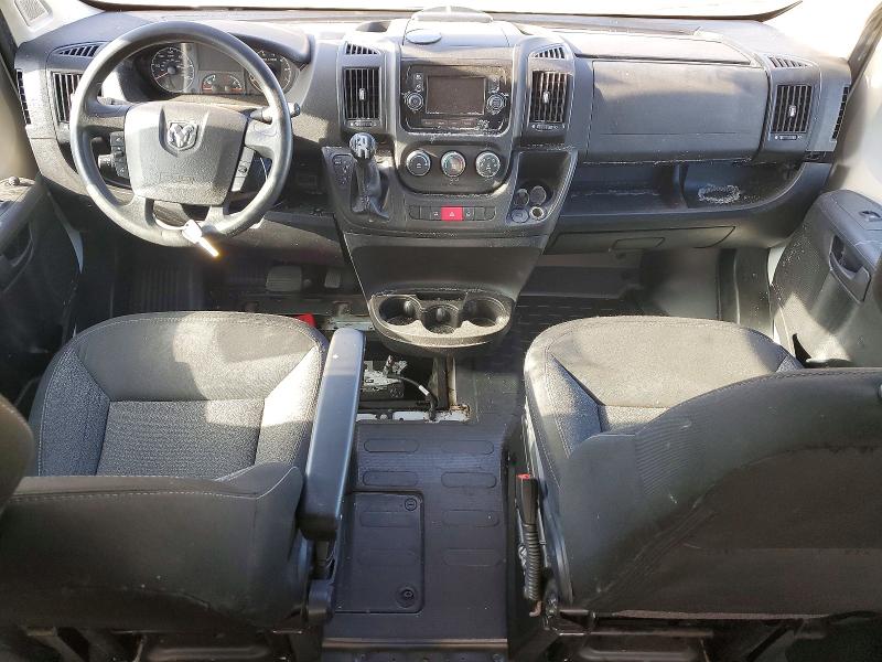 55194796 :رقم المزاد ، 3C6LRVDG7ME548265 vin ، 2021 Ram Promaster 2500 مزاد بيع