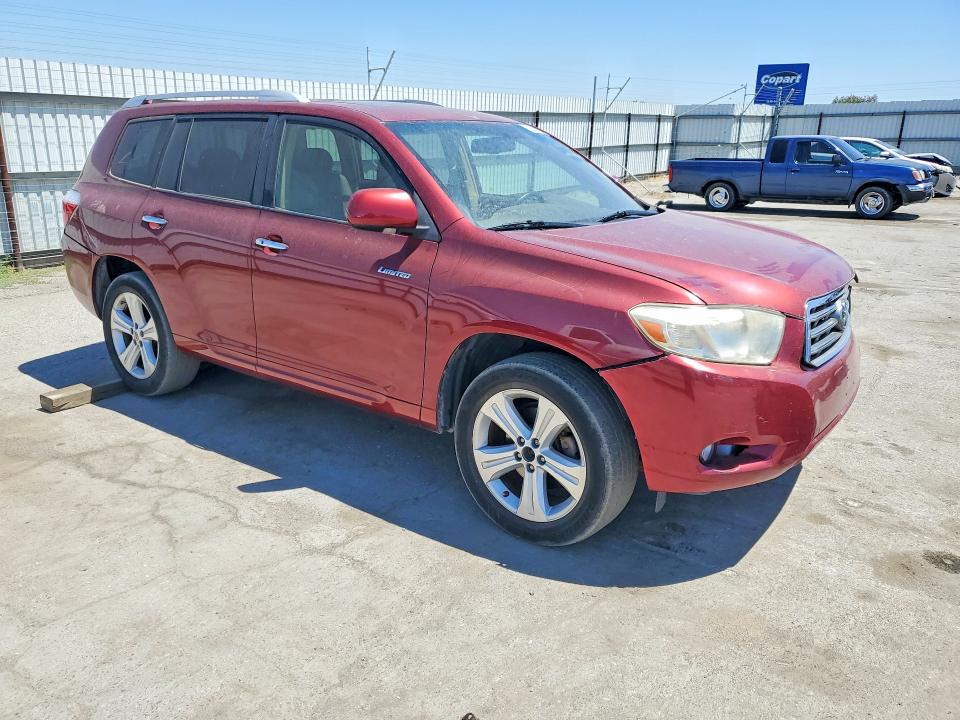 Продажа на аукционе авто 2008 Toyota Highlander, vin: JTEES42A182055730, номер лота: 58999376