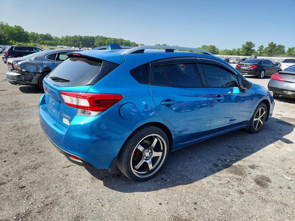2019 Subaru Impreza მანქანა იყიდება აუქციონზე, vin: 4S3GTAC67K3716374, აუქციონის ნომერი: 59219096