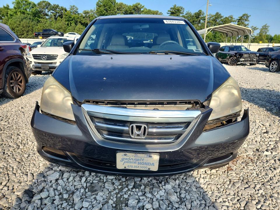 2005 Honda Odyssey მანქანა იყიდება აუქციონზე, vin: 5FNRL382X5B130978, აუქციონის ნომერი: 61845586