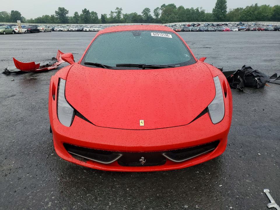 Aukcja sprzedaży 2012 Ferrari 458 Italia, vin: ZFF67NFAXC0184744, numer aukcji: 62913136