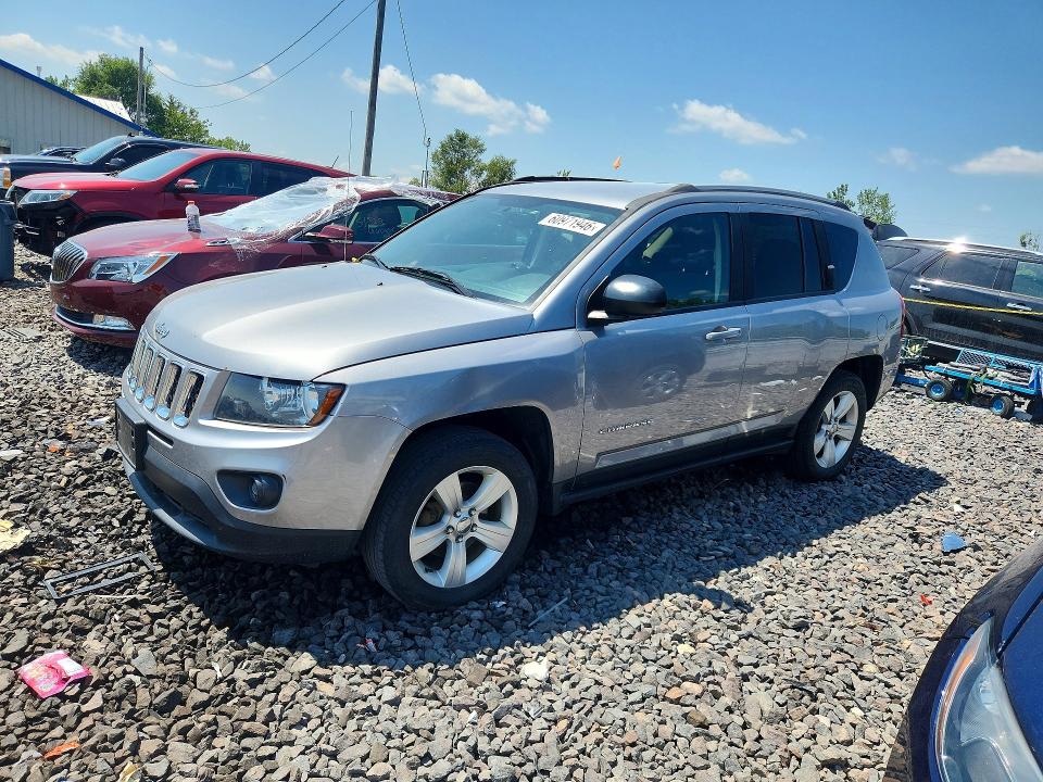 Продаж на аукціоні авто 2016 Jeep Compass, vin: 1C4NJDBB7GD631209, номер лоту: 60971946