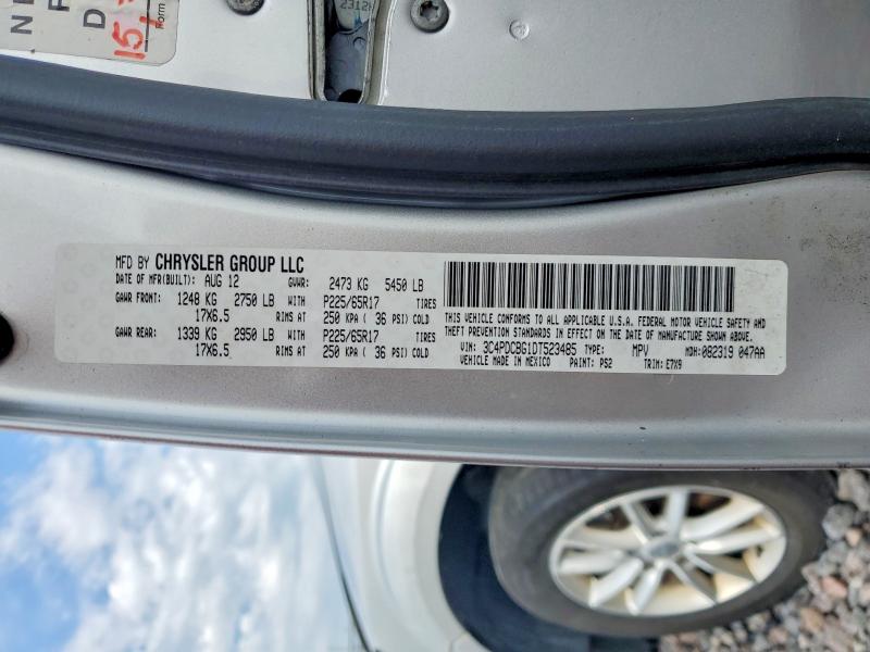 Продаж на аукціоні авто 2013 Dodge Journey, vin: 3C4PDCBG1DT523485, номер лоту: 61926846