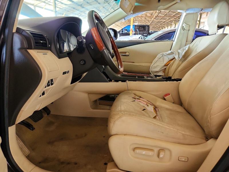 60166136 :رقم المزاد ، JTJZK1BA0A2001200 vin ، 2010 Lexus Rx مزاد بيع