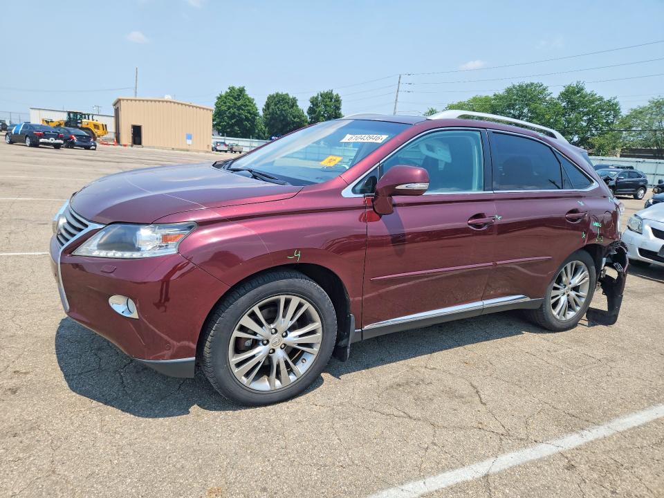 61043946 :رقم المزاد ، 2T2BK1BA1EC233358 vin ، 2014 Lexus Rx مزاد بيع