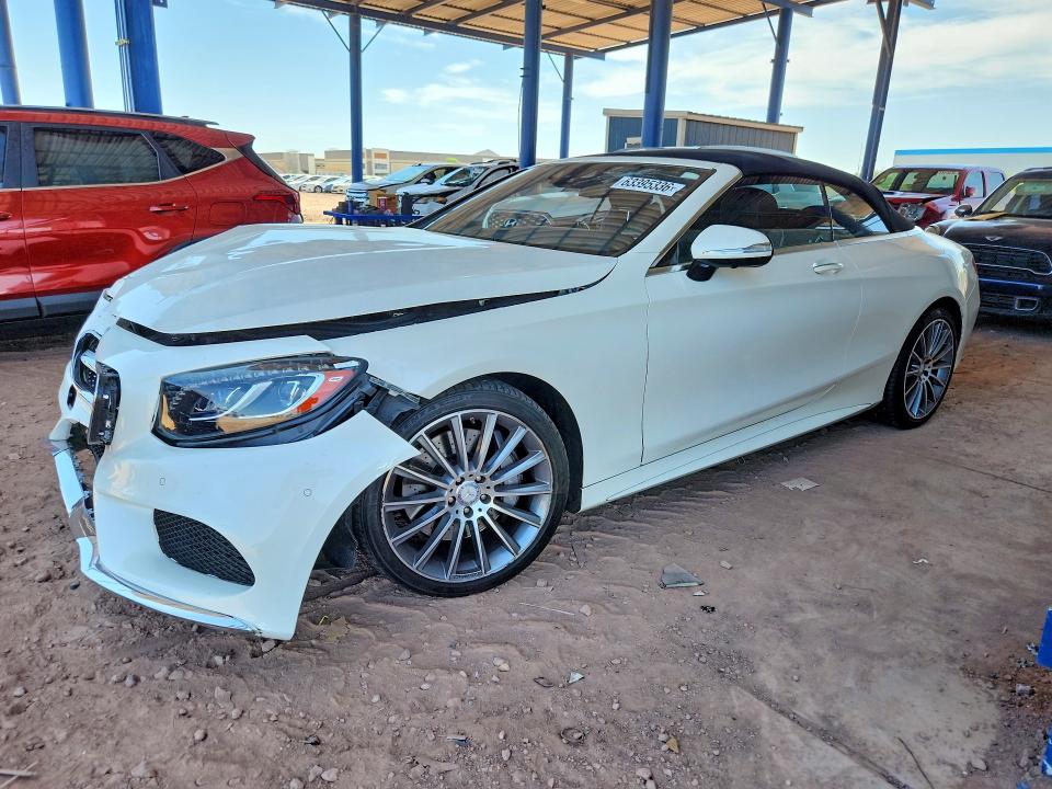 63395336 :رقم المزاد ، WDDXK8CB1HA020841 vin ، 2017 Mercedes-benz S مزاد بيع