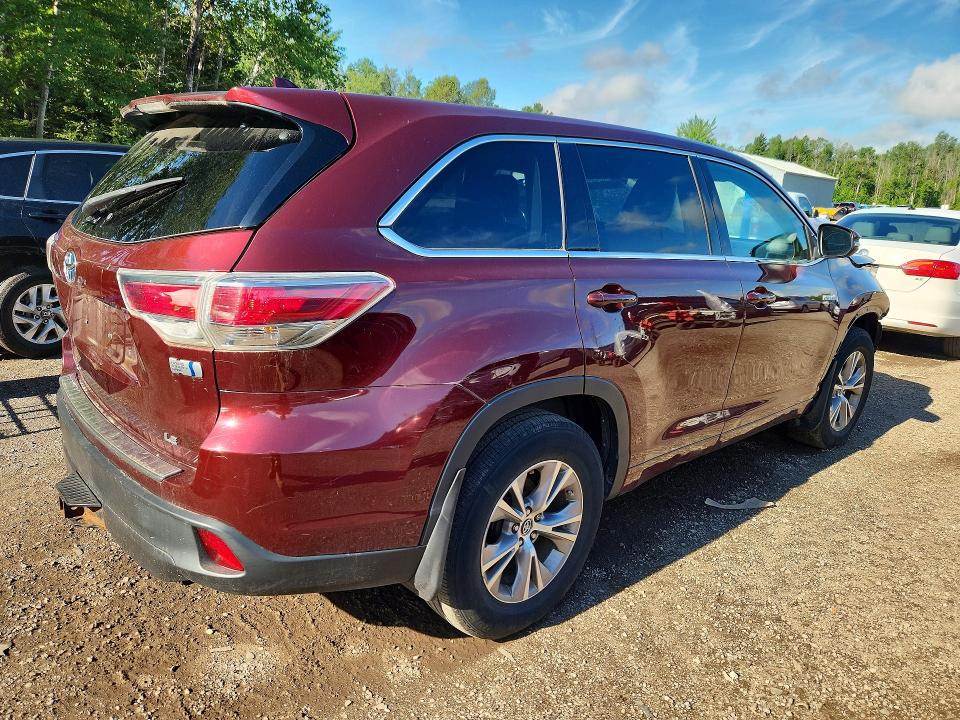 Продажа на аукционе авто 2016 Toyota Highlander, vin: 5TDBCRFH5GS018499, номер лота: 60522046