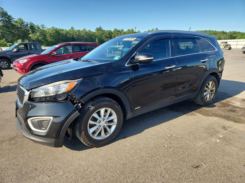 60640506 :رقم المزاد ، 5XYPGDA34HG227174 vin ، 2017 Kia Sorento مزاد بيع