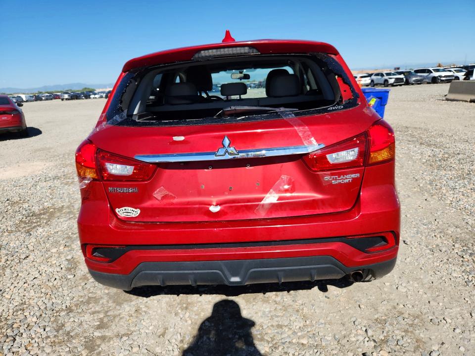 60017306 :رقم المزاد ، JA4AR3AU0JU005247 vin ، 2018 Mitsubishi Outlander Sport مزاد بيع