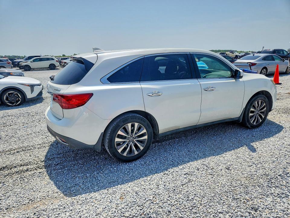 2015 Acura Mdx მანქანა იყიდება აუქციონზე, vin: 5FRYD3H44FB012807, აუქციონის ნომერი: 62391886