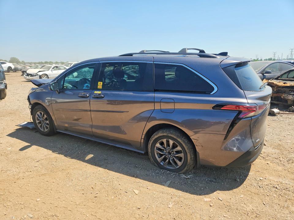 60684716 :رقم المزاد ، 5TDKSKFC0NS054712 vin ، 2022 Toyota Sienna مزاد بيع