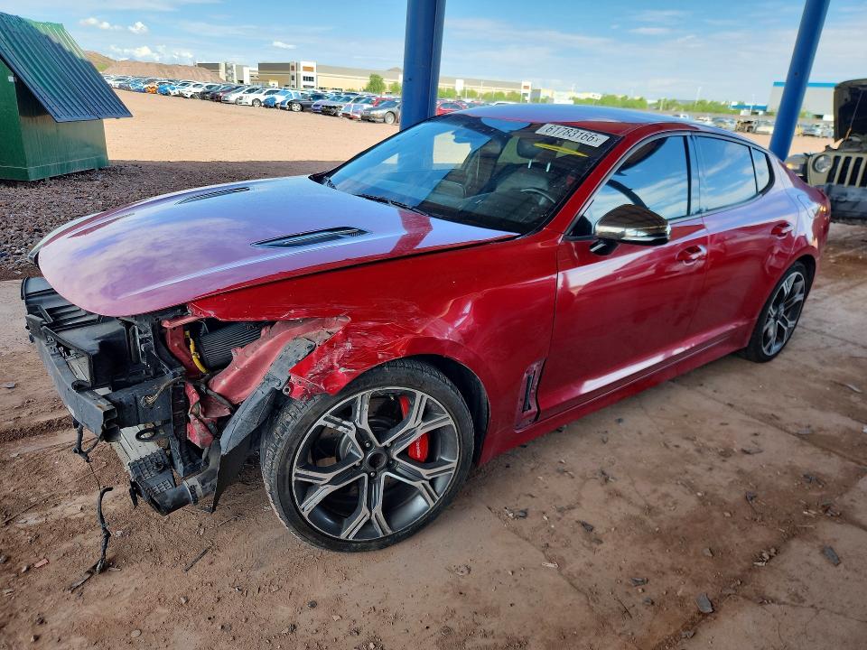 Aukcja sprzedaży 2018 Kia Stinger, vin: KNAE35LC7J6009192, numer aukcji: 61783166