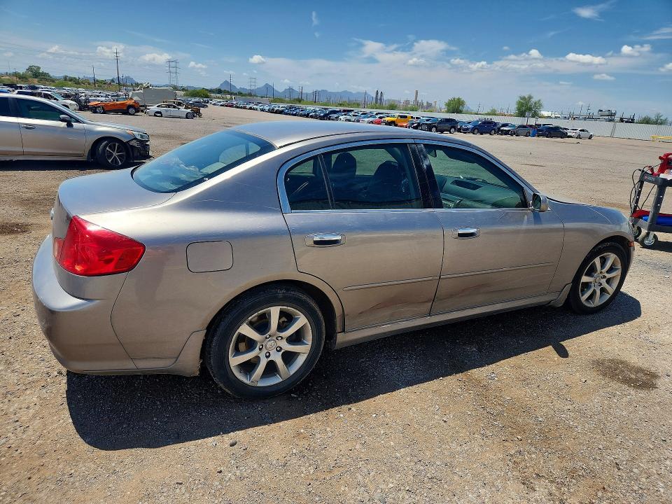 2006 Infiniti G35 მანქანა იყიდება აუქციონზე, vin: JNKCV51E06M511455, აუქციონის ნომერი: 61407826
