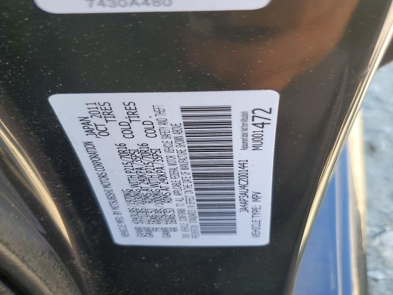 Aukcja sprzedaży 2012 Mitsubishi Outlander Sport, vin: JA4AP3AU4CZ001441, numer aukcji: 61172176