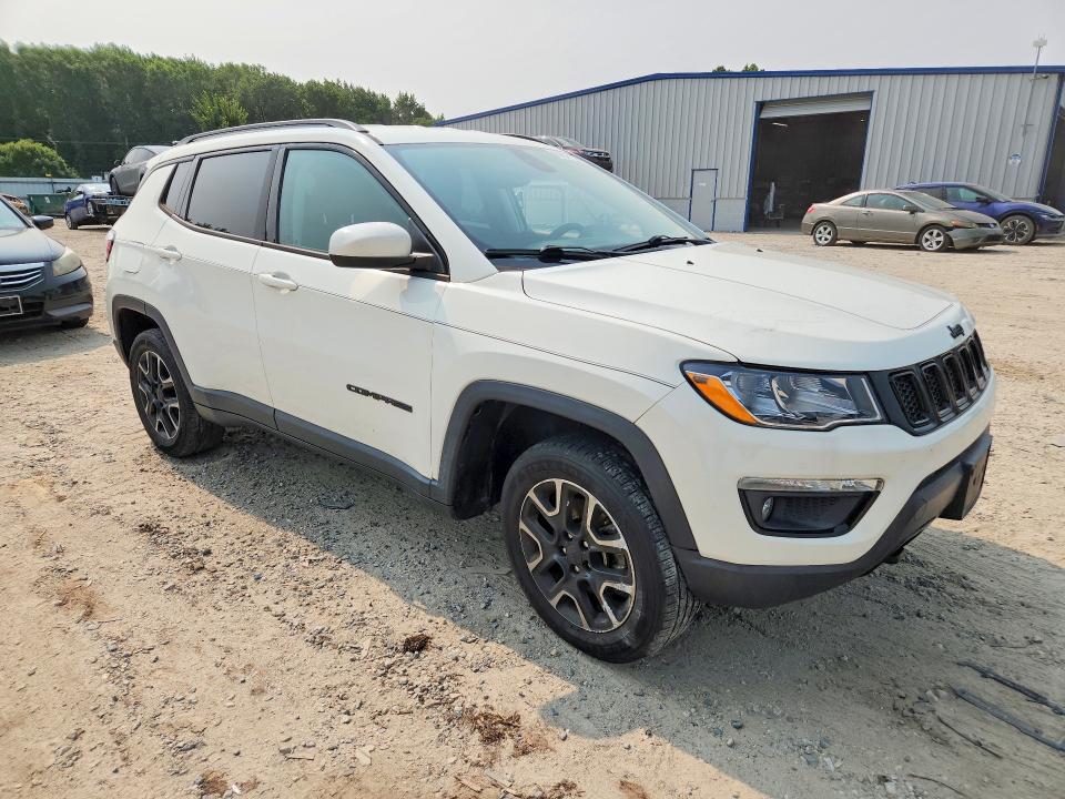 2020 Jeep Compass მანქანა იყიდება აუქციონზე, vin: 3C4NJDAB8LT174593, აუქციონის ნომერი: 60841926