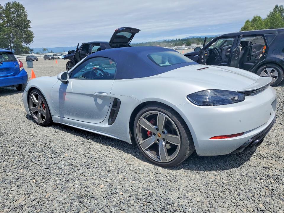 60000796 :رقم المزاد ، WP0CD2A88SK231205 vin ، 2025 Porsche Boxster مزاد بيع