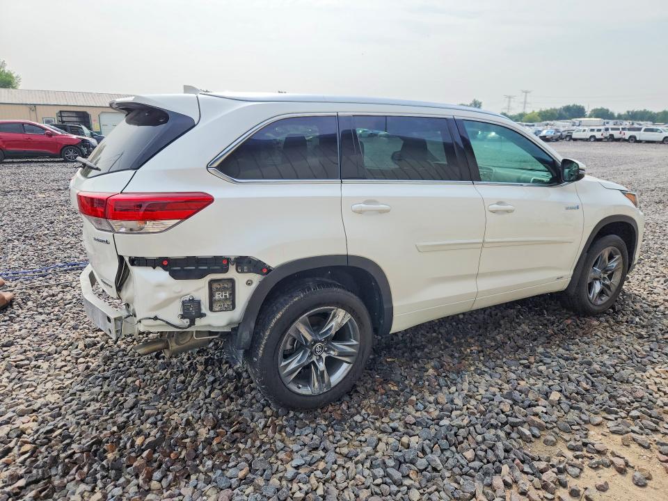 Aukcja sprzedaży 2019 Toyota Highlander Hybrid, vin: 5TDDGRFH3KS058991, numer aukcji: 61727926