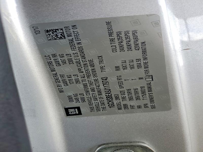 63118466 :رقم المزاد ، 1GCHSBEA9J1179743 vin ، 2018 Chevrolet Colorado مزاد بيع