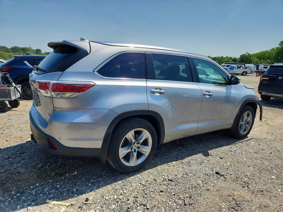 Aukcja sprzedaży 2015 Toyota Highlander, vin: 5TDDKRFH6FS221928, numer aukcji: 85617025