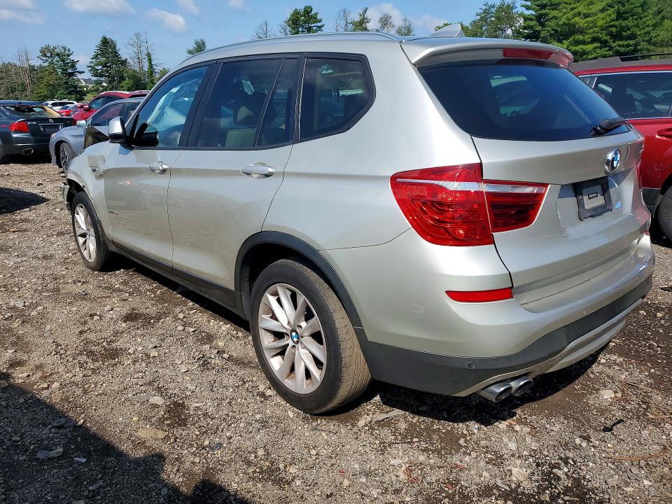 2016 Bmw X3 მანქანა იყიდება აუქციონზე, vin: 5UXWX9C53G0D90993, აუქციონის ნომერი: 62594836