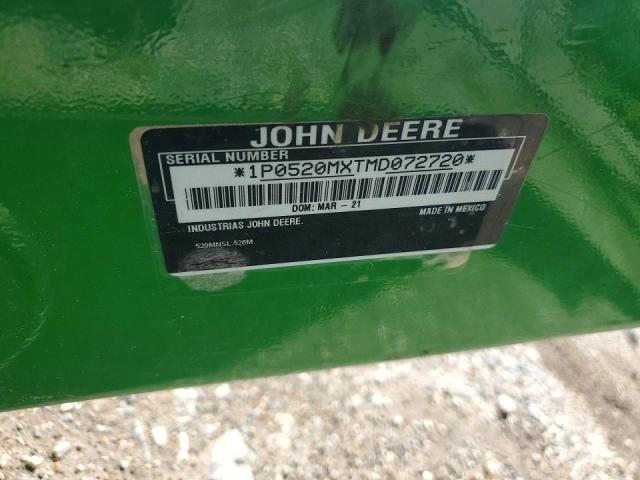 Продажа на аукционе авто 2021 John Deere 520m, vin: 1P0520MXTMD072720, номер лота: 45769816