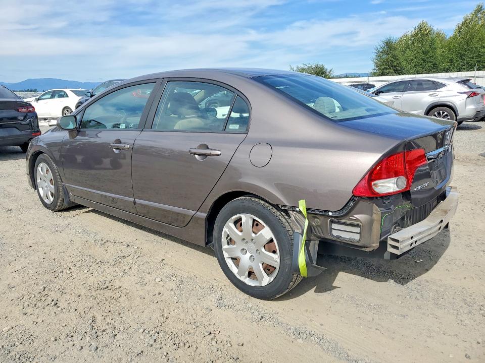 62430276 :رقم المزاد ، 19XFA16519E052225 vin ، 2009 Honda Civic مزاد بيع