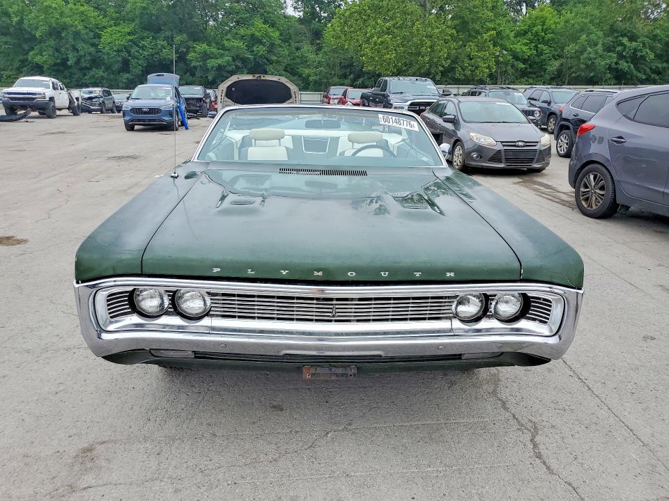 1970 Plymouth Gran Fury მანქანა იყიდება აუქციონზე, vin: PM27N0D223453, აუქციონის ნომერი: 60148776