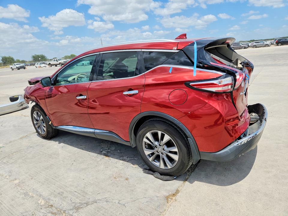 2016 Nissan Murano მანქანა იყიდება აუქციონზე, vin: 5N1AZ2MG4GN165524, აუქციონის ნომერი: 58971436