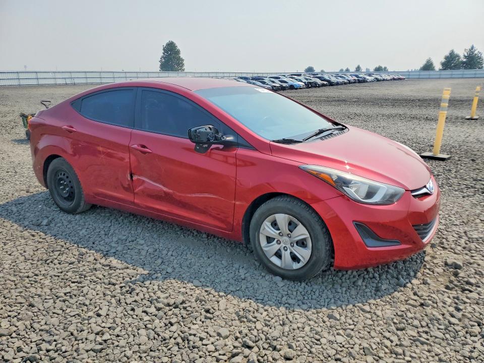 2016 Hyundai Elantra მანქანა იყიდება აუქციონზე, vin: 5NPDH4AEXGH686556, აუქციონის ნომერი: 61441226
