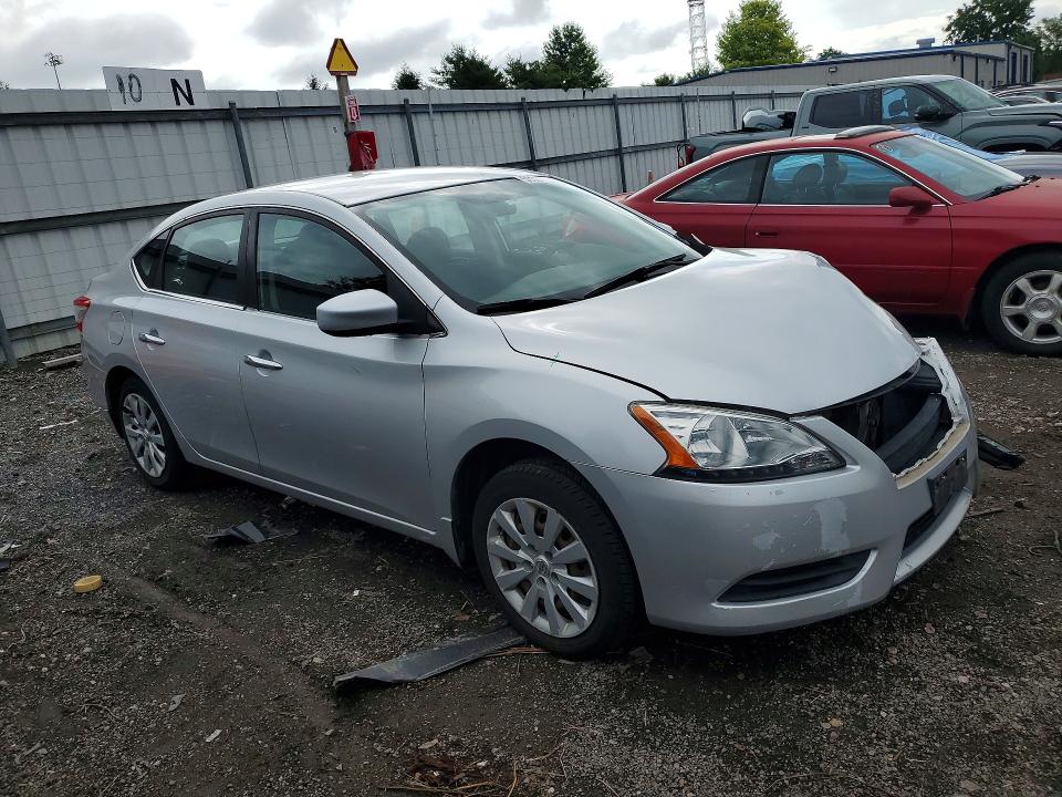 Продажа на аукционе авто 2014 Nissan Sentra, vin: 3N1AB7AP0EL677811, номер лота: 58538266