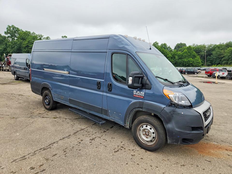59809716 :رقم المزاد ، 3C6URVJG9LE140762 vin ، 2020 Ram Promaster 3500 مزاد بيع