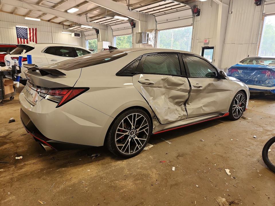 61205596 :رقم المزاد ، KMHLW4AK3PU015948 vin ، 2023 Hyundai Elantra N مزاد بيع