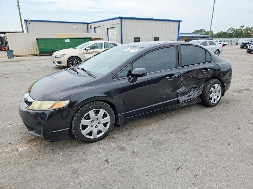 61942616 :رقم المزاد ، 19XFA1F51BE001491 vin ، 2011 Honda Civic مزاد بيع