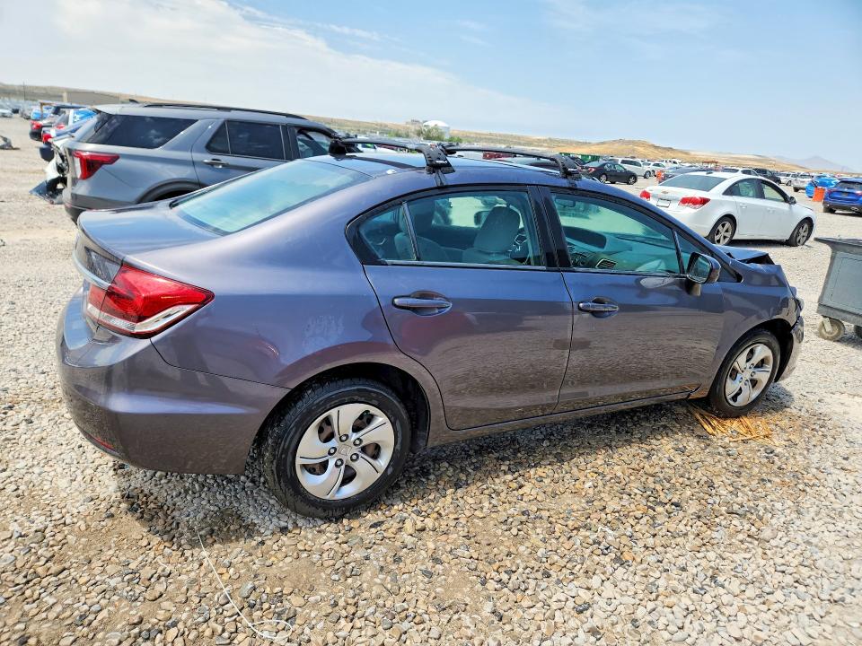 60863296 :رقم المزاد ، 19XFB2F50FE091418 vin ، 2015 Honda Civic مزاد بيع