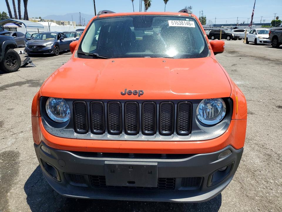 2017 Jeep Renegade მანქანა იყიდება აუქციონზე, vin: ZACCJABB9HPF64153, აუქციონის ნომერი: 61638146