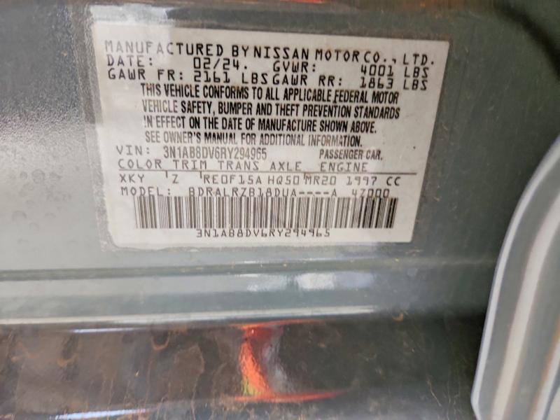 60672956 :رقم المزاد ، 3N1AB8DV6RY294965 vin ، 2024 Nissan Sentra مزاد بيع