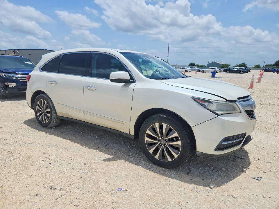 61213156 :رقم المزاد ، 5FRYD3H44GB008581 vin ، 2016 Acura Mdx مزاد بيع