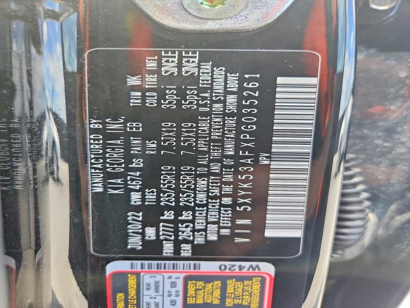 Продаж на аукціоні авто 2023 Kia Sportage, vin: 5XYK53AFXPG035261, номер лоту: 59861196