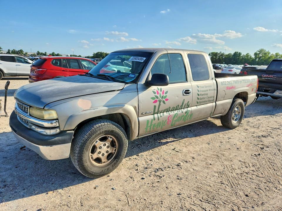 2000 Chevrolet Silverado მანქანა იყიდება აუქციონზე, vin: 1GCEK19T1YE432792, აუქციონის ნომერი: 55905496