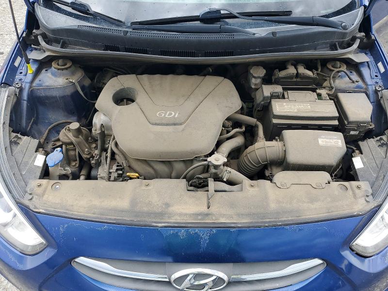 60516446 :رقم المزاد ، KMHCT4AE9HU186188 vin ، 2017 Hyundai Accent مزاد بيع