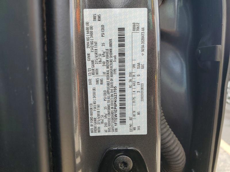 Продажа на аукционе авто 2023 Ford F150, vin: 1FTEW1EP8PKG23705, номер лота: 59721456
