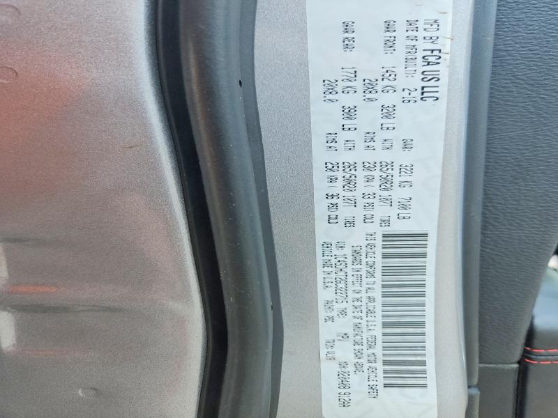62442176 :رقم المزاد ، 1C4SDHCT2GC322715 vin ، 2016 Dodge Durango مزاد بيع