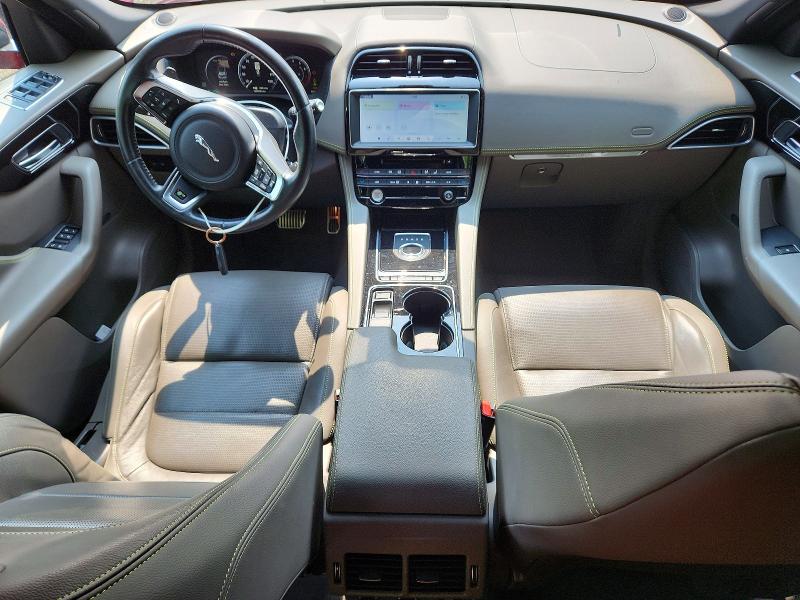 2017 Jaguar F-pace მანქანა იყიდება აუქციონზე, vin: SADCL2BV2HA896501, აუქციონის ნომერი: 61399186