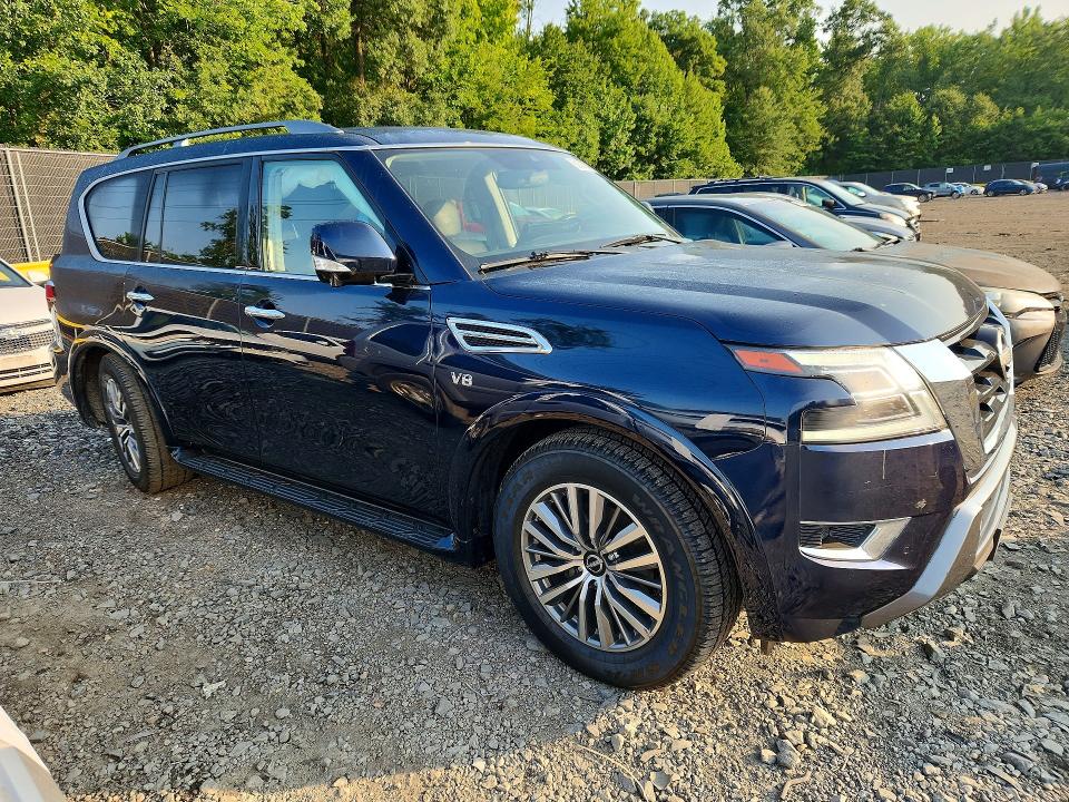 Продажа на аукционе авто 2021 Nissan Armada, vin: JN8AY2BB9M9790556, номер лота: 62357546