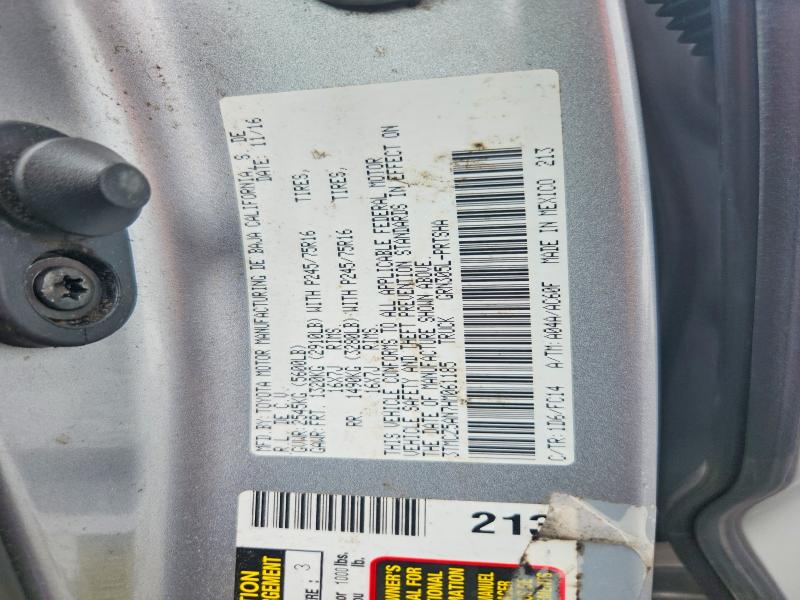61131406 :رقم المزاد ، 3TMCZ5AN7HM061185 vin ، 2017 Toyota Tacoma مزاد بيع